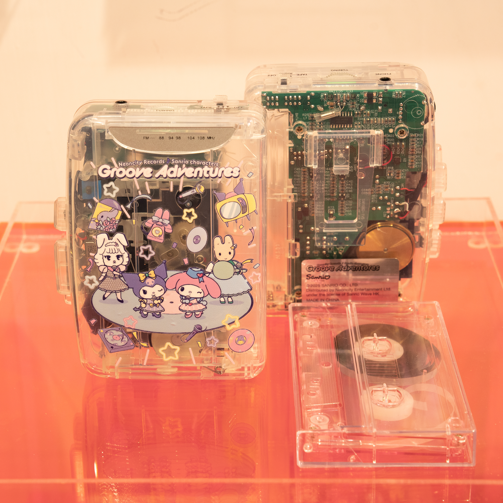 Neoncity x Sanrio Exclusive 80s Music Cassette Player - Neoncity Records