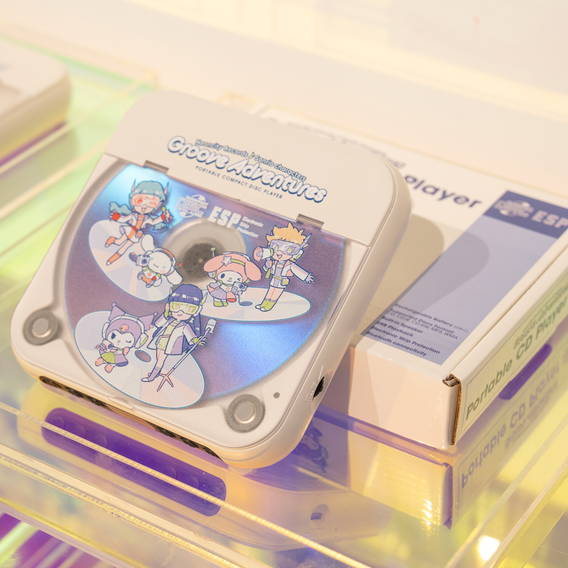 Neoncity x Sanrio Exclusive 00s Music CD Player - Neoncity Records