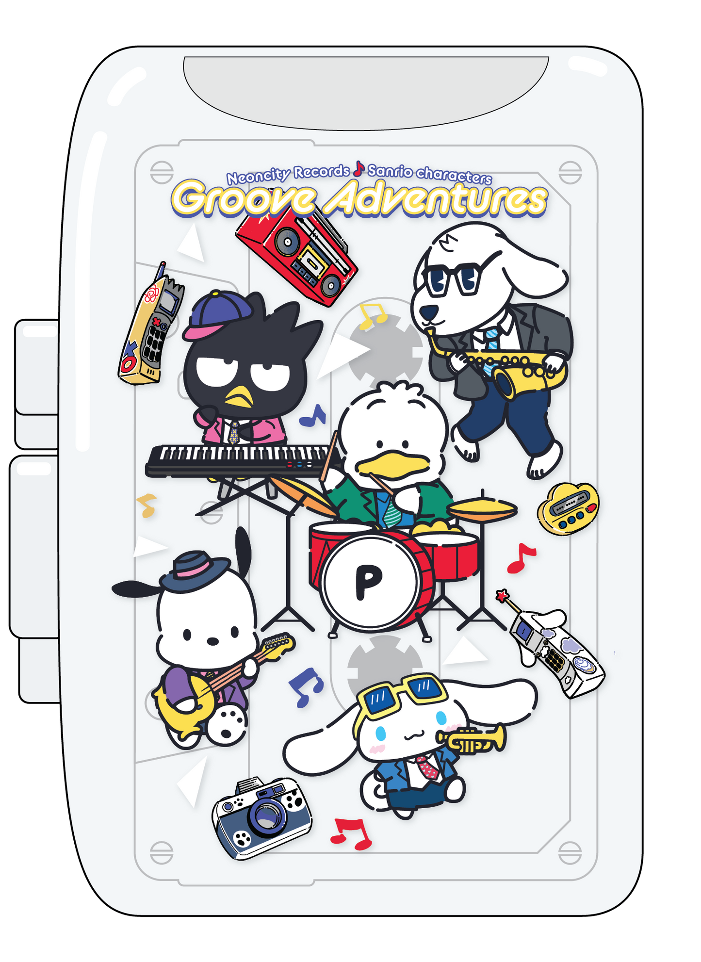 Neoncity x Sanrio Exclusive 90s Music Cassette Player - Neoncity Records