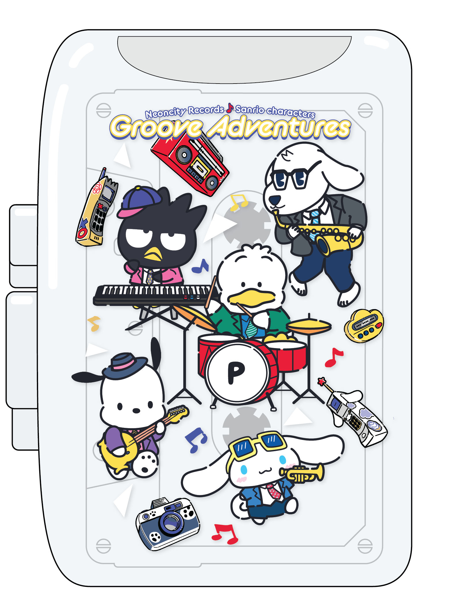 Neoncity x Sanrio Exclusive 90s Music Cassette Player - Neoncity Records