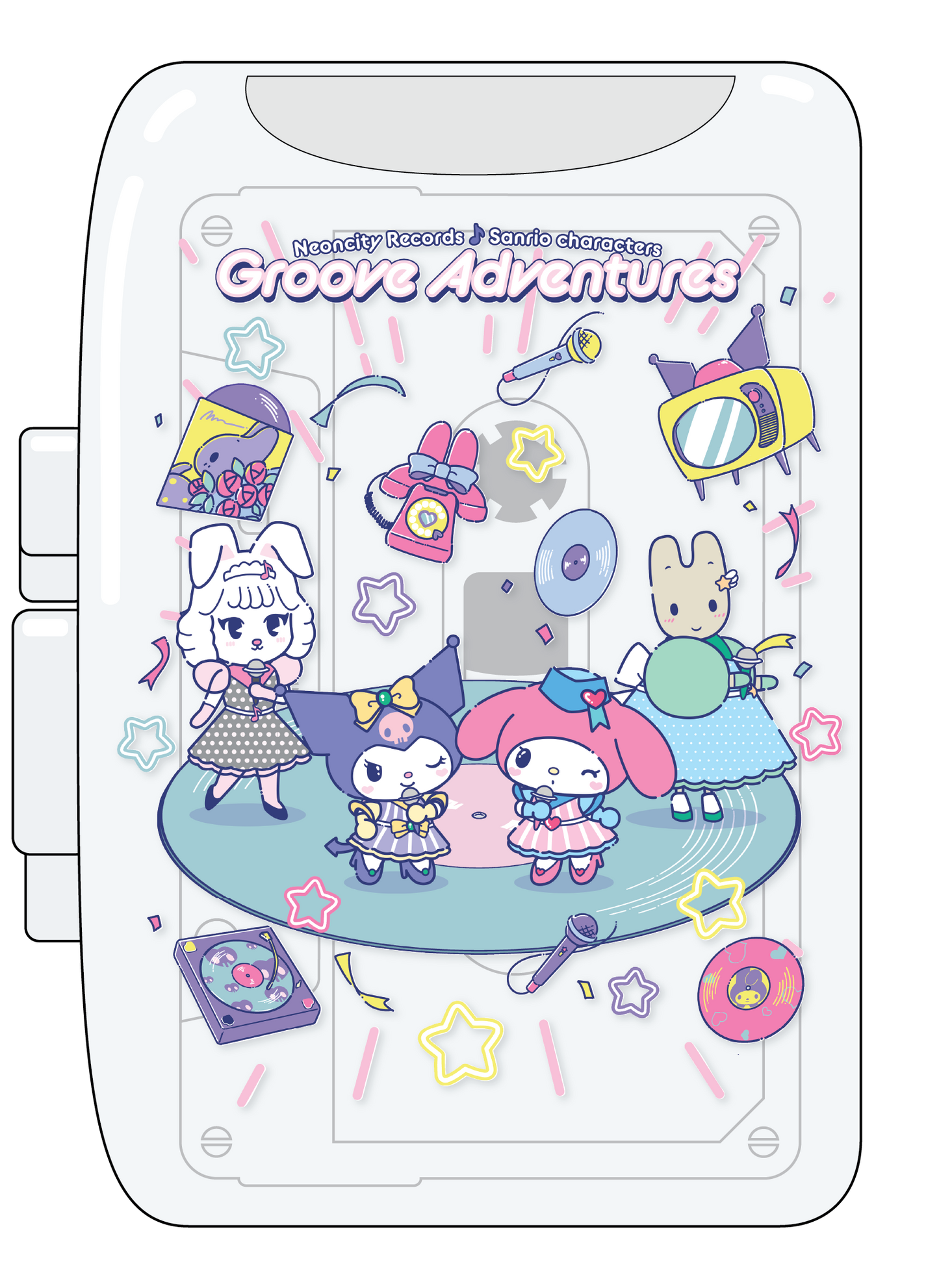 Neoncity x Sanrio Exclusive 80s Music Cassette Player - Neoncity Records