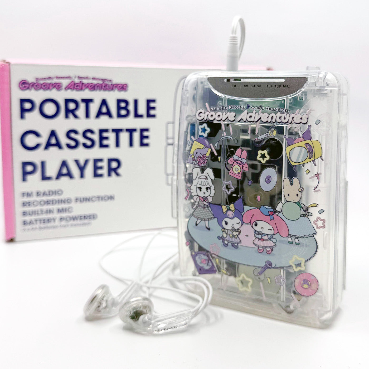NCR x Sanrio Exclusive: 80s Idols Cassette Player