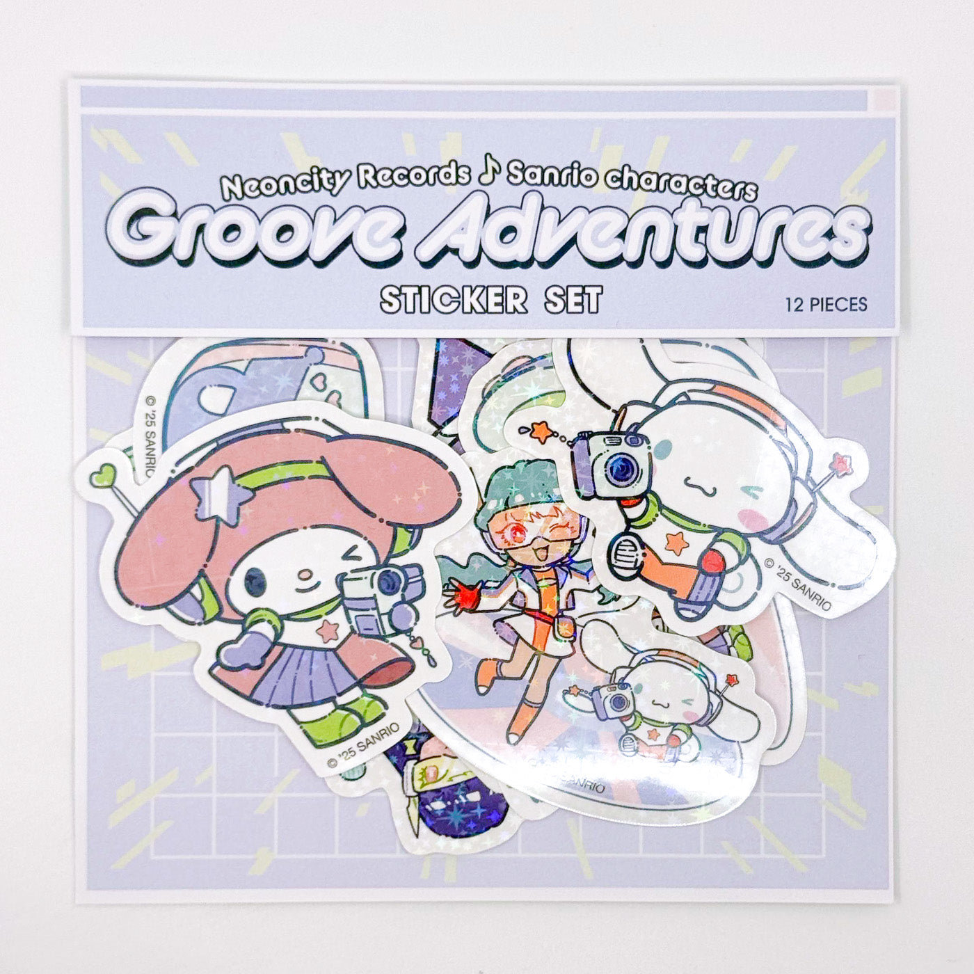 NCR x Sanrio Exclusive: 00s Y2K Stage Sticker Set – Neoncity Records