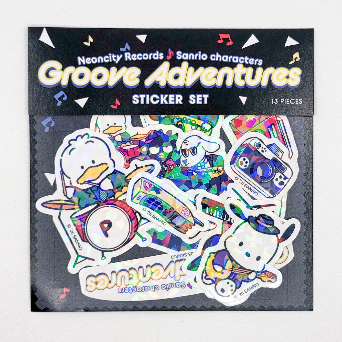 NCR x Sanrio Exclusive: 90s Urban Jazz Sticker Set – Neoncity Records