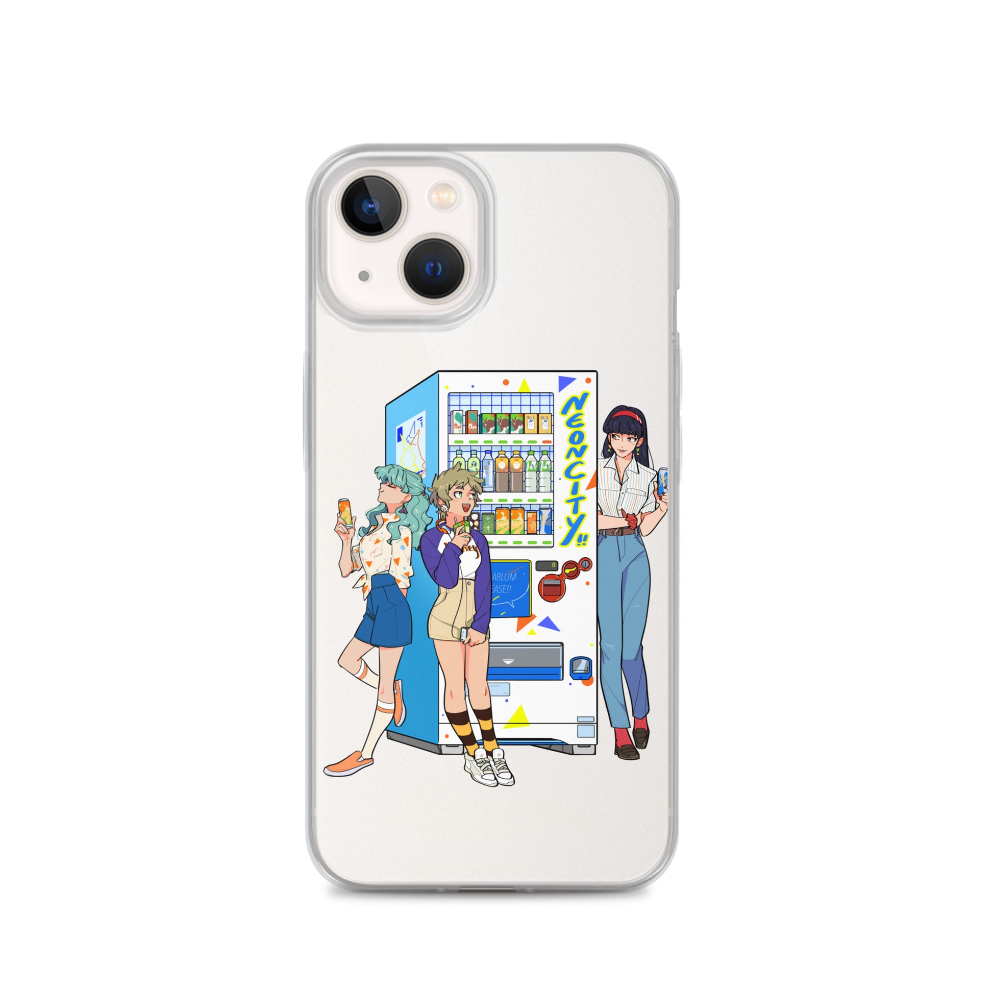 Neoncity Delights! iPhone® Clear Case - Neoncity Records