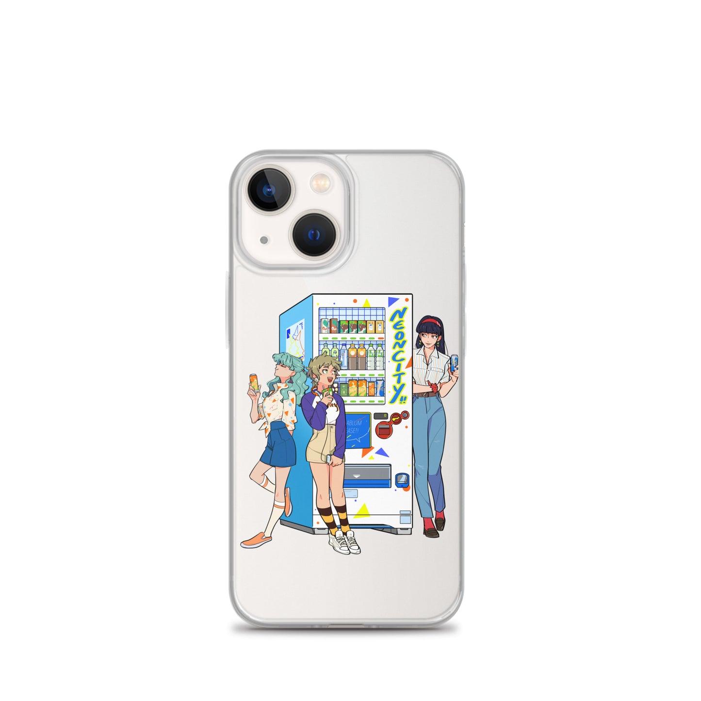Neoncity Delights! iPhone® Clear Case - Neoncity Records