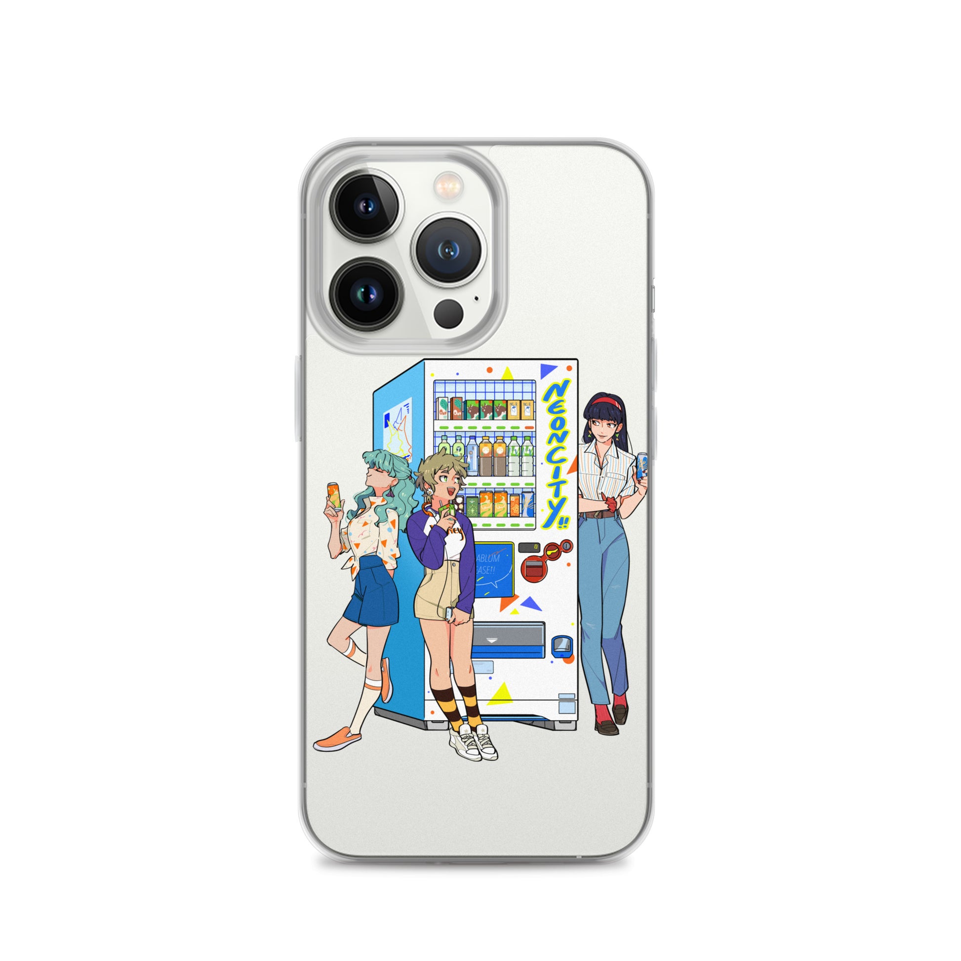 Neoncity Delights! iPhone® Clear Case - Neoncity Records