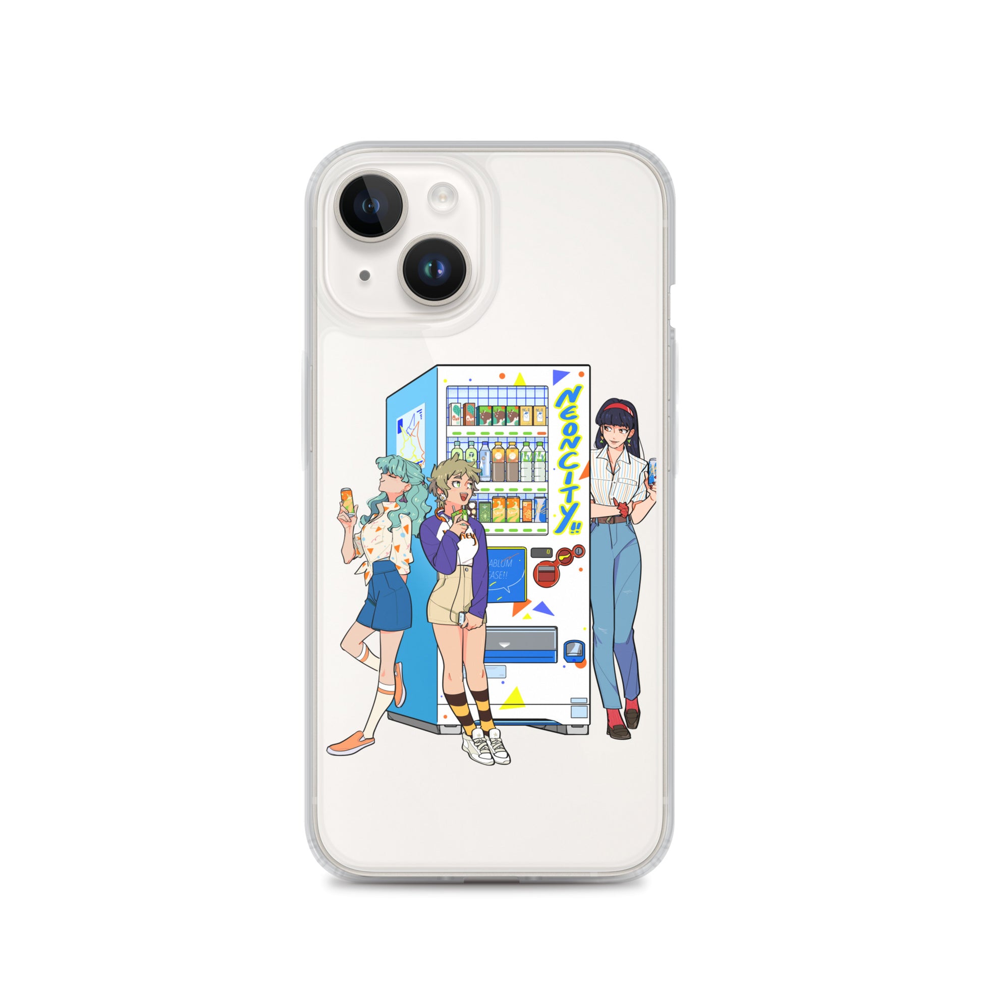 Neoncity Delights! iPhone® Clear Case - Neoncity Records