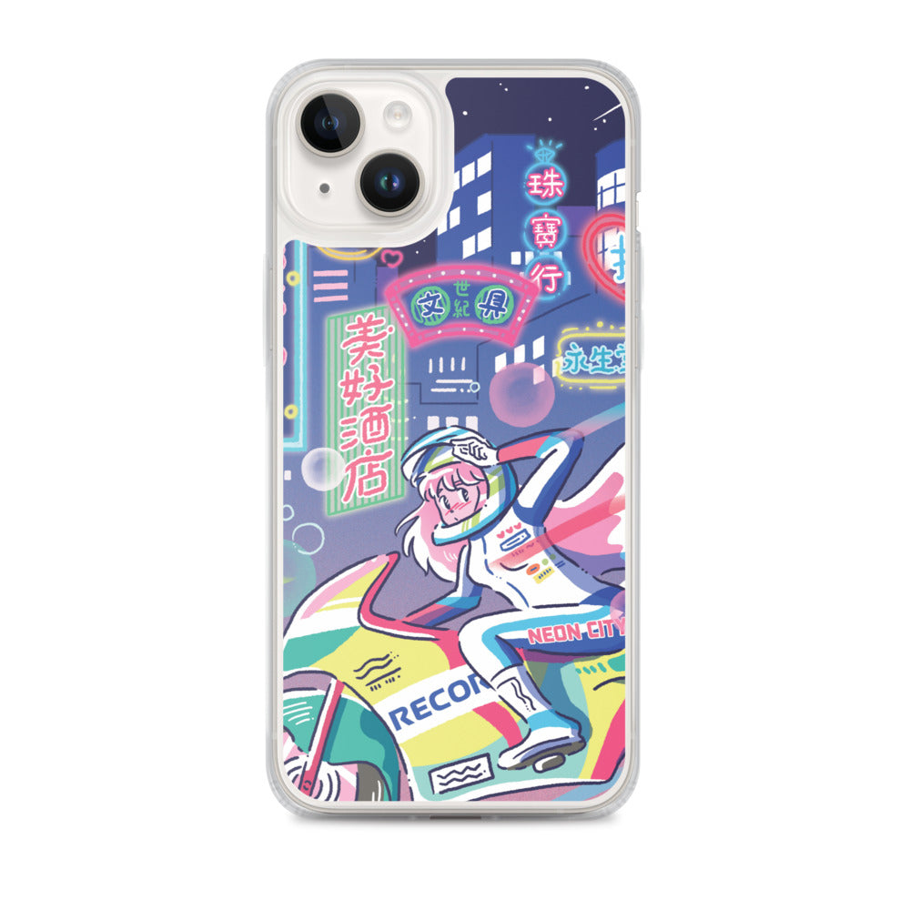 Neoncity Cruise iPhone® Clear Case - Neoncity Records