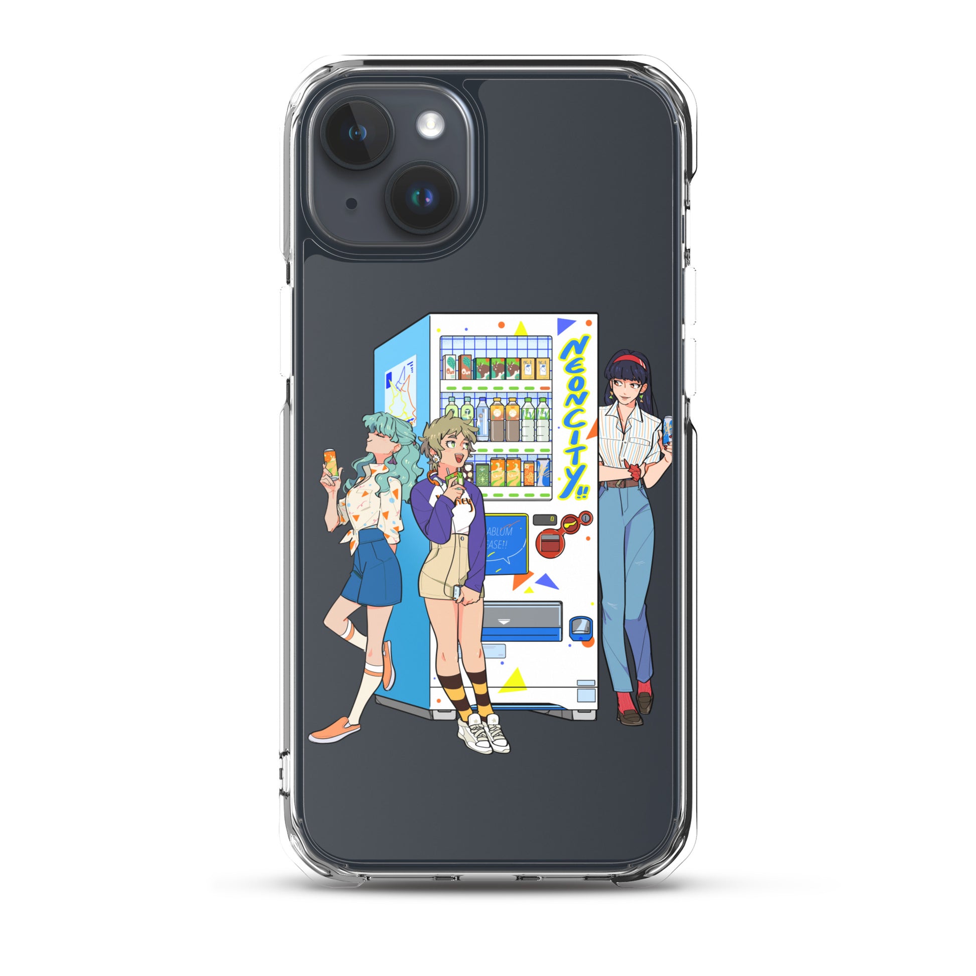 Neoncity Delights! iPhone® Clear Case - Neoncity Records