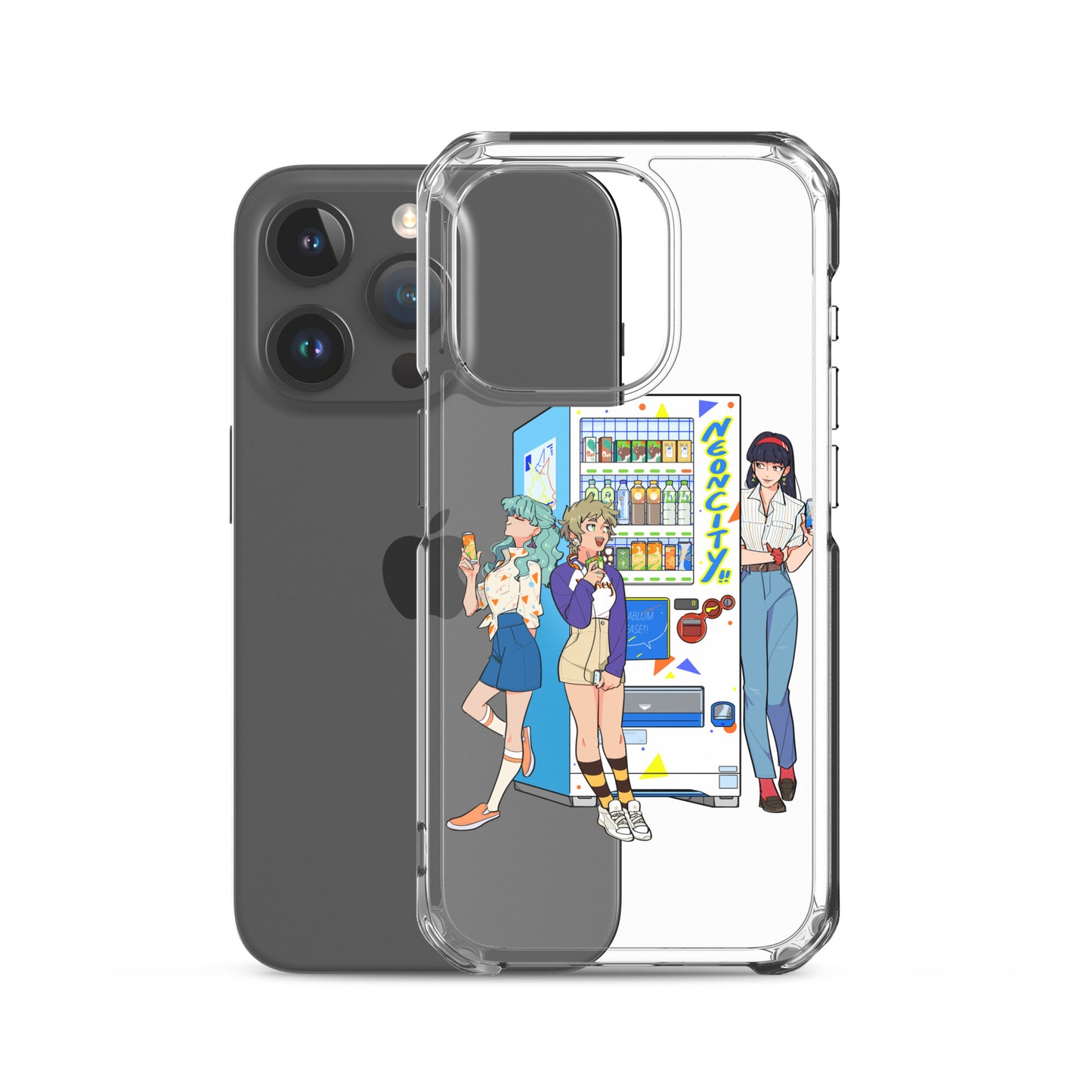 Neoncity Delights! iPhone® Clear Case - Neoncity Records