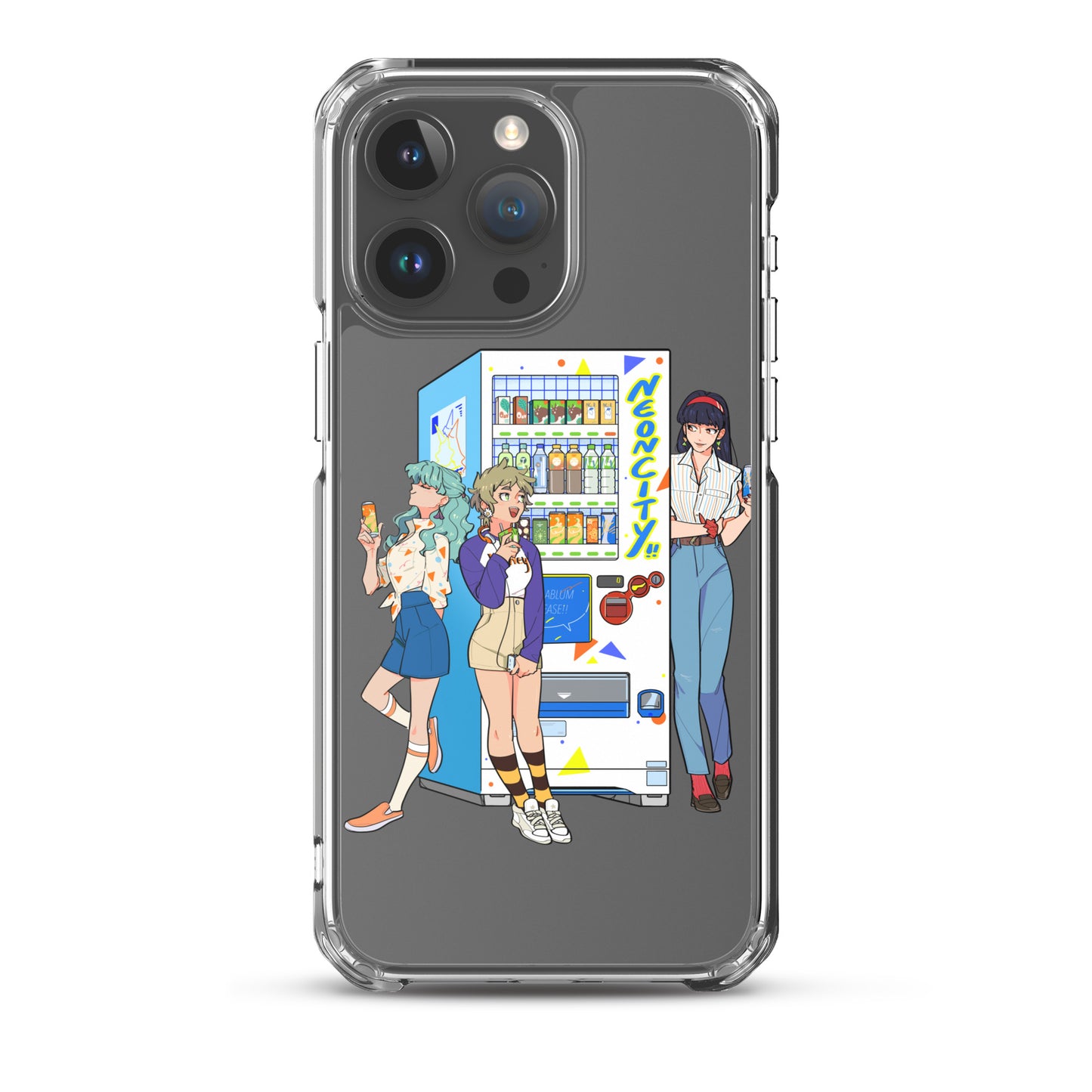 Neoncity Delights! iPhone® Clear Case - Neoncity Records