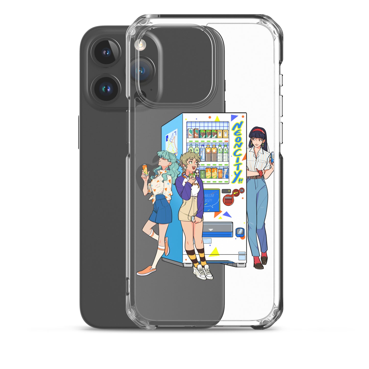 Neoncity Delights! iPhone® Clear Case - Neoncity Records