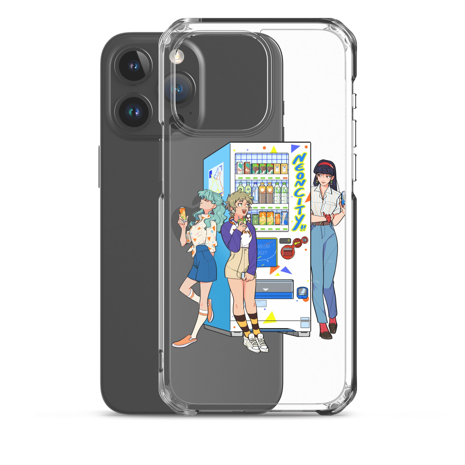 Neoncity Delights! iPhone® Clear Case - Neoncity Records