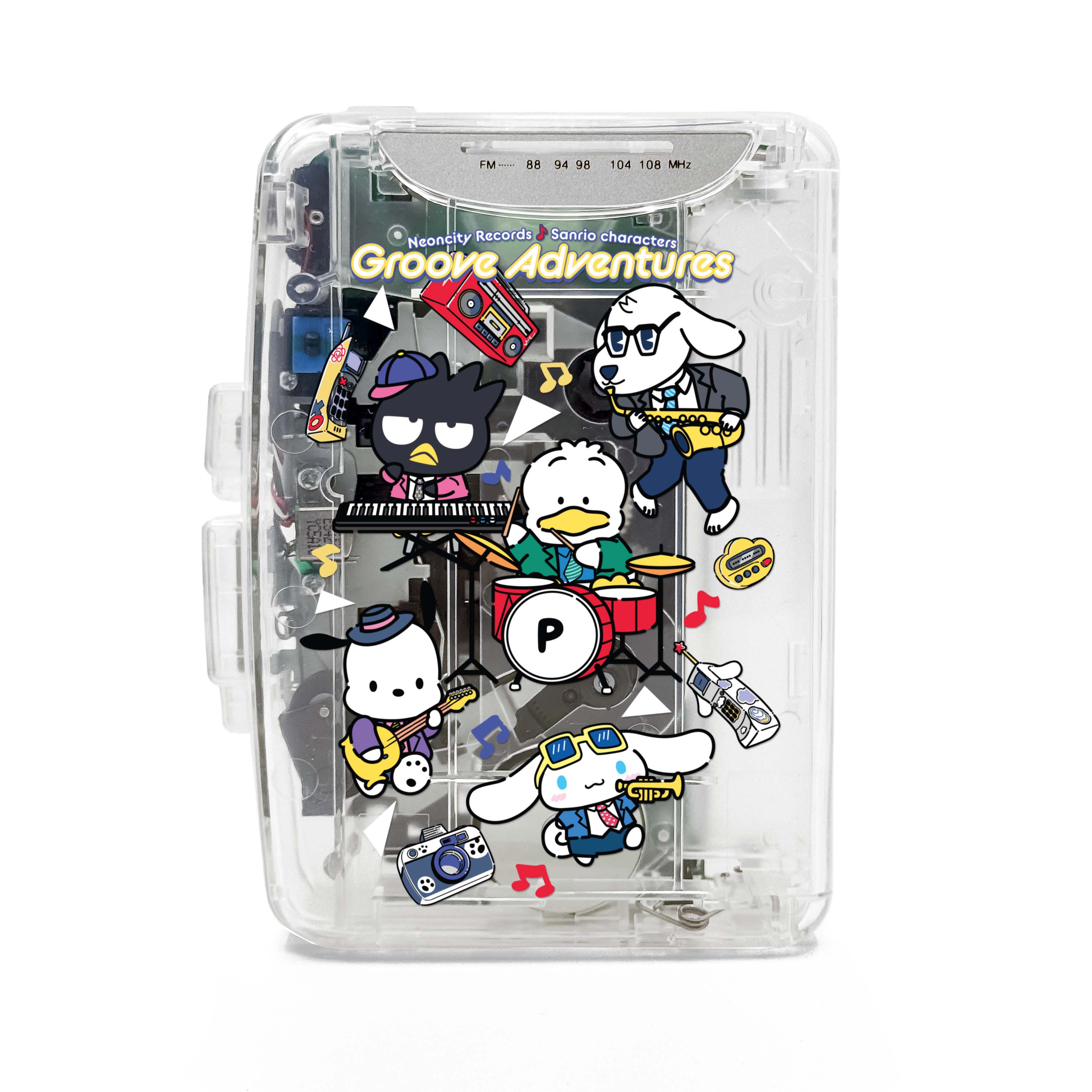 NCR x Sanrio Exclusive: 90s Urban Jazz Cassette Player – Neoncity