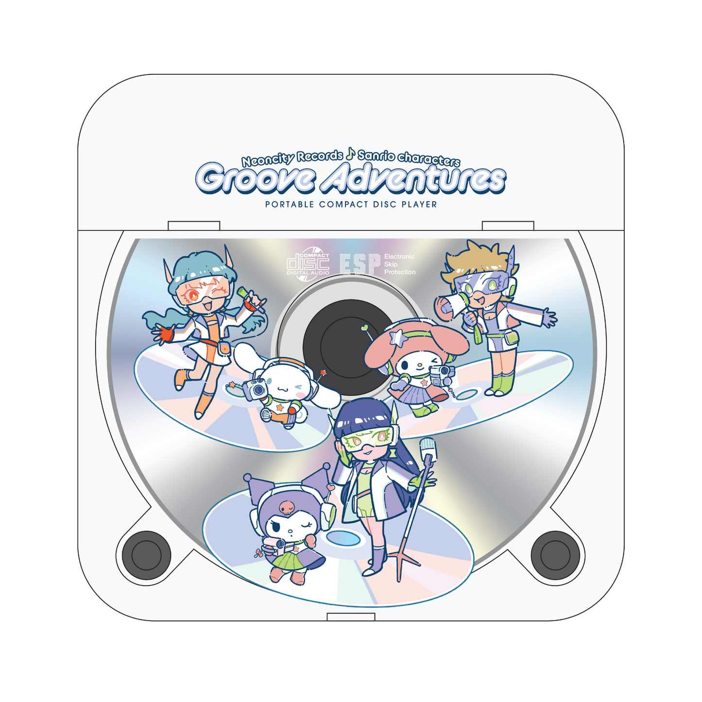 Neoncity x Sanrio Exclusive 00s Music CD Player - Neoncity Records