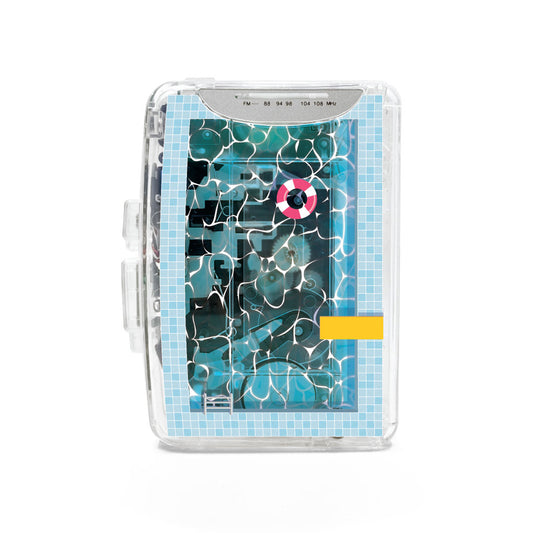 "POOLSIDE" Cassette Player - Neoncity Records