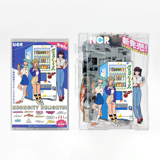 'Neoncity Delights!' Tape + Cassette Player Bundle - Neoncity Records