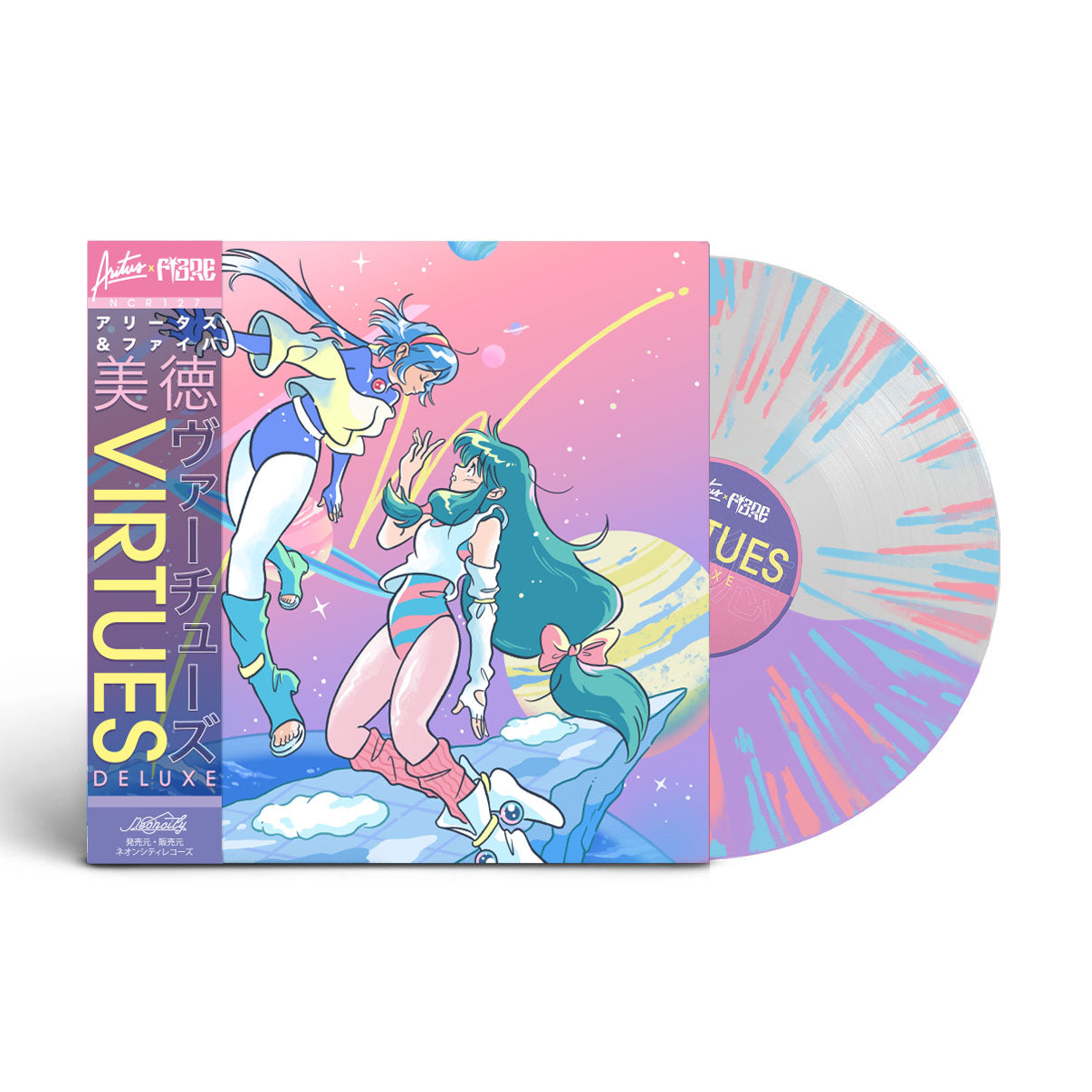 Aritus x FIBRE - 'Virtues EP (Deluxe)' Limited Edition Vinyl (release party offer) - Neoncity Records