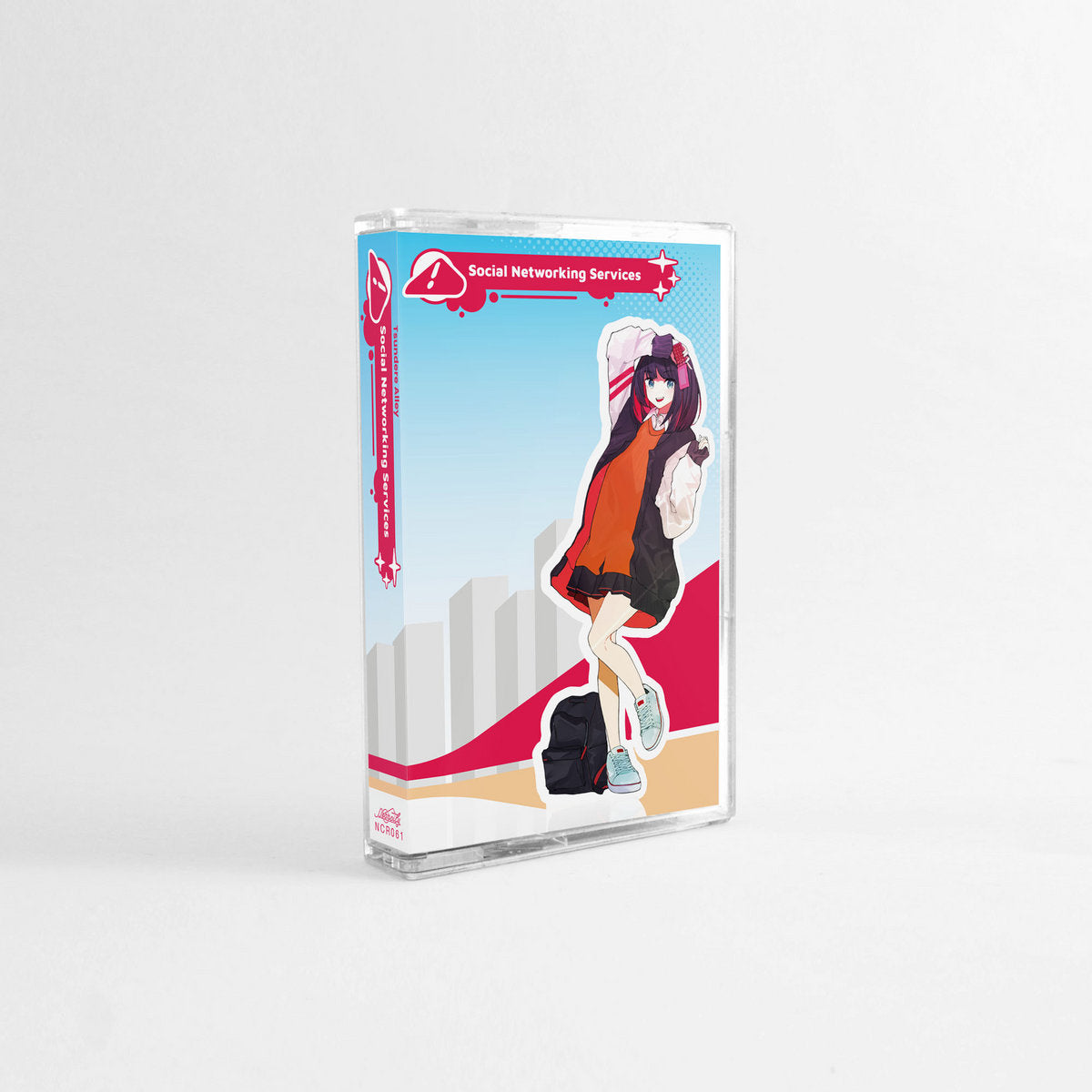 Tsundere Alley - 'Social Networking Services' Cassette Tape (Overstock) - Neoncity Records
