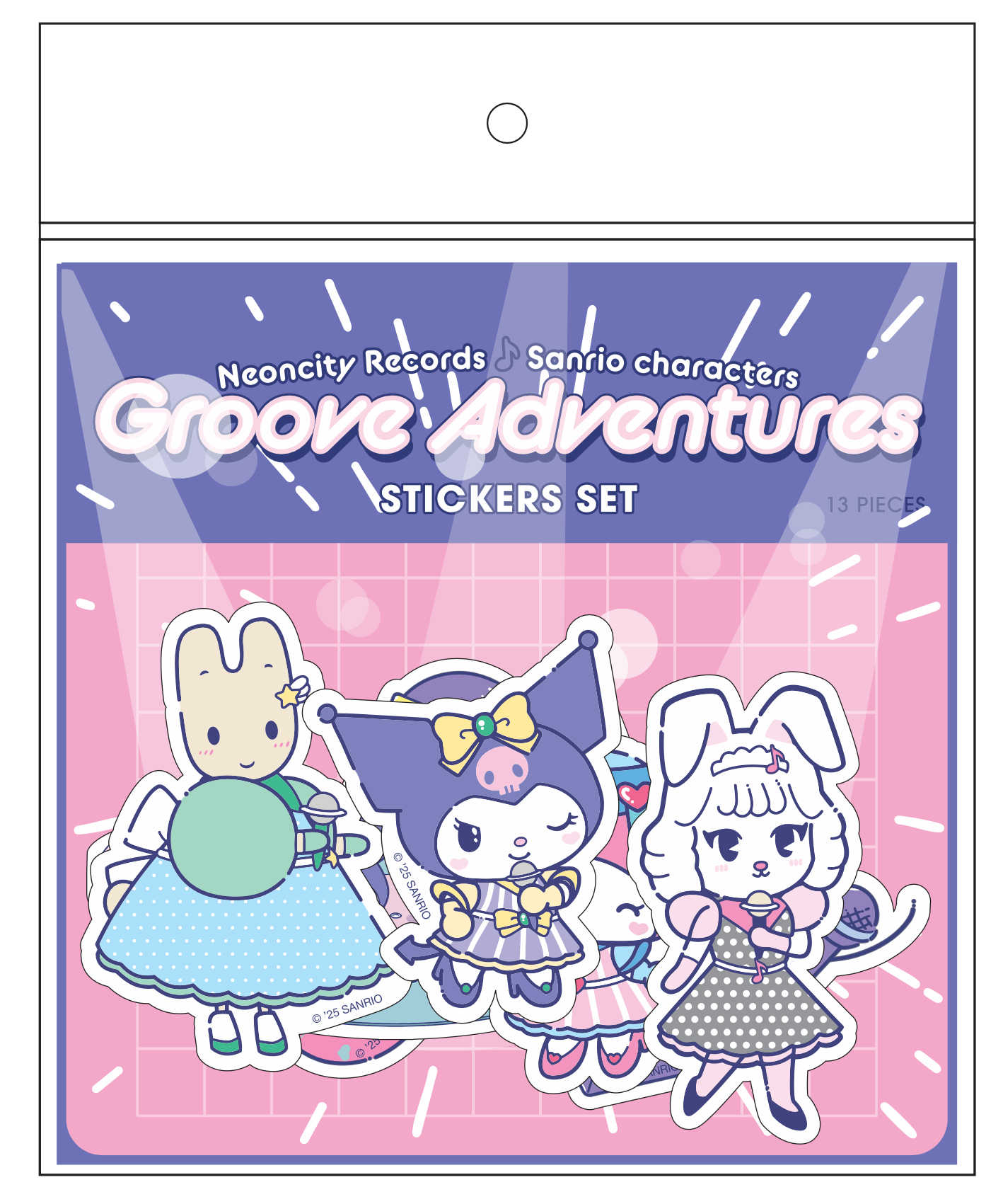 Neoncity x Sanrio Exclusive 80s Music Sticker Set - Neoncity Records