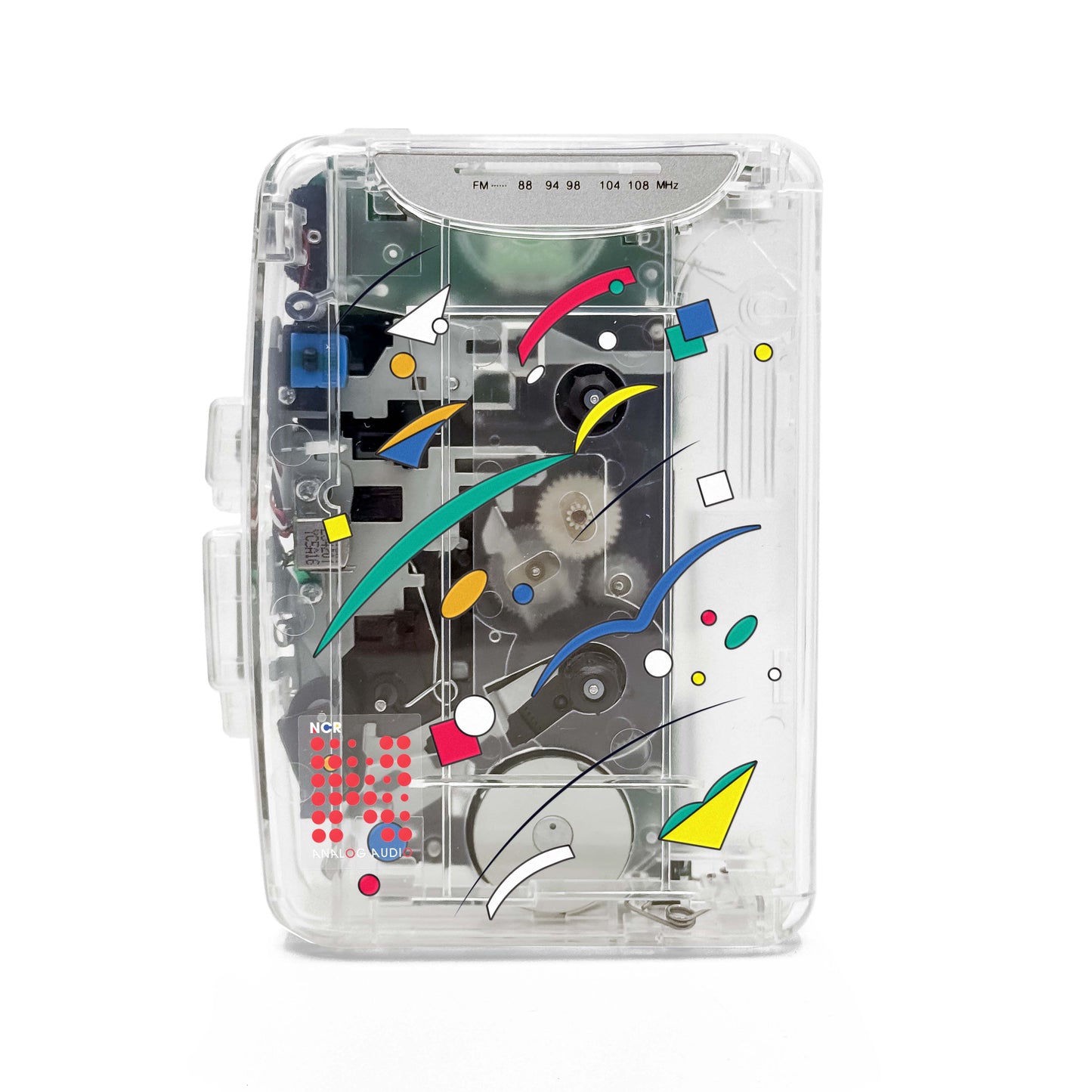 "CITY BOY" Cassette Player (Clear) - Neoncity Records