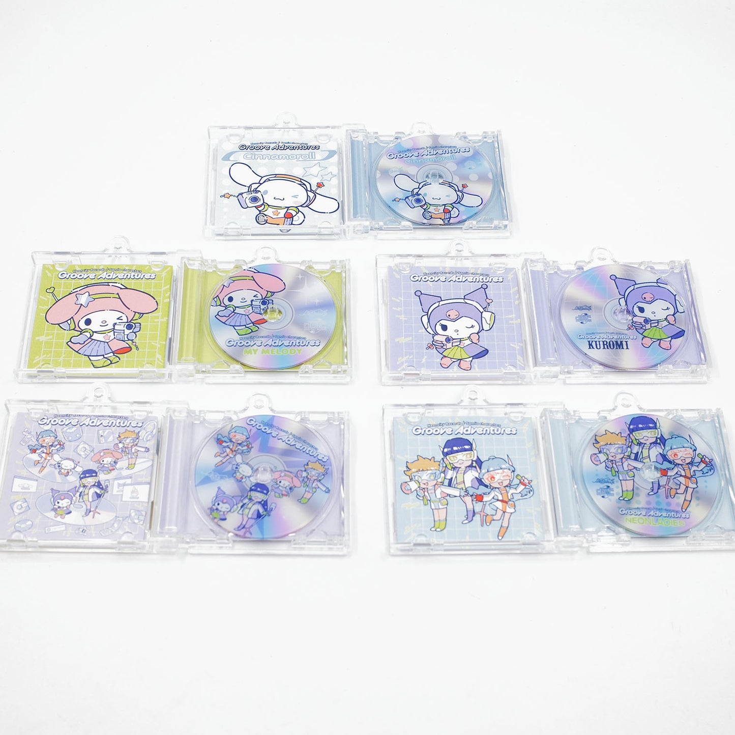 NCR x Sanrio Exclusive: 00s Y2K Stage Mini CD Charm Blind Box