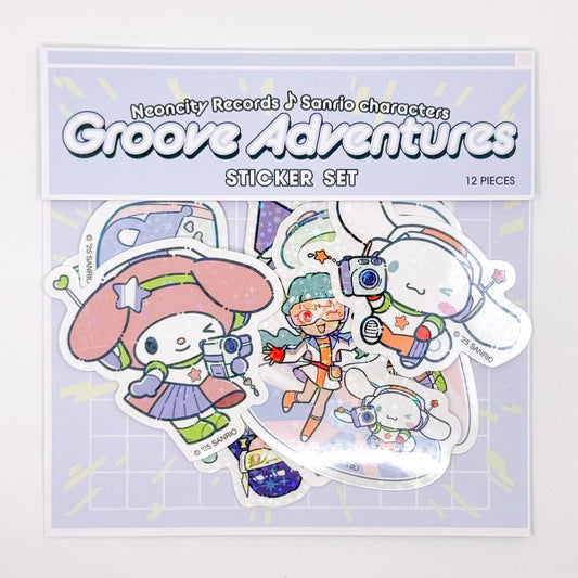 NCR x Sanrio Exclusive: 00s Y2K Stage Sticker Set
