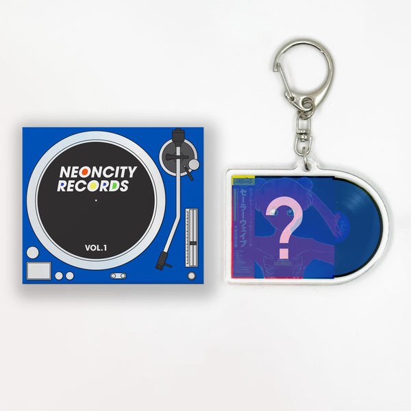 NCR Vinyl Records Keychain Mystery Blind Box Vol.1 [1 Box] - Neoncity Records