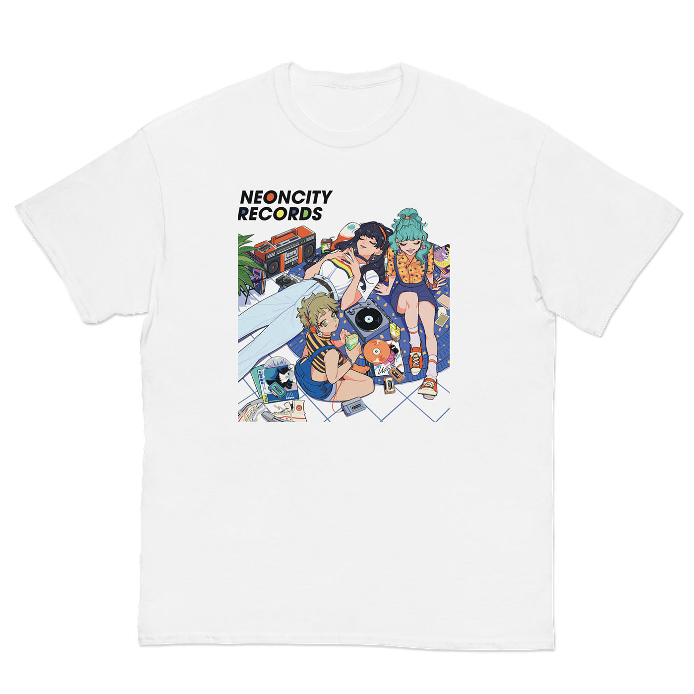 'Neoncity Hits!' T-Shirt - Neoncity Records