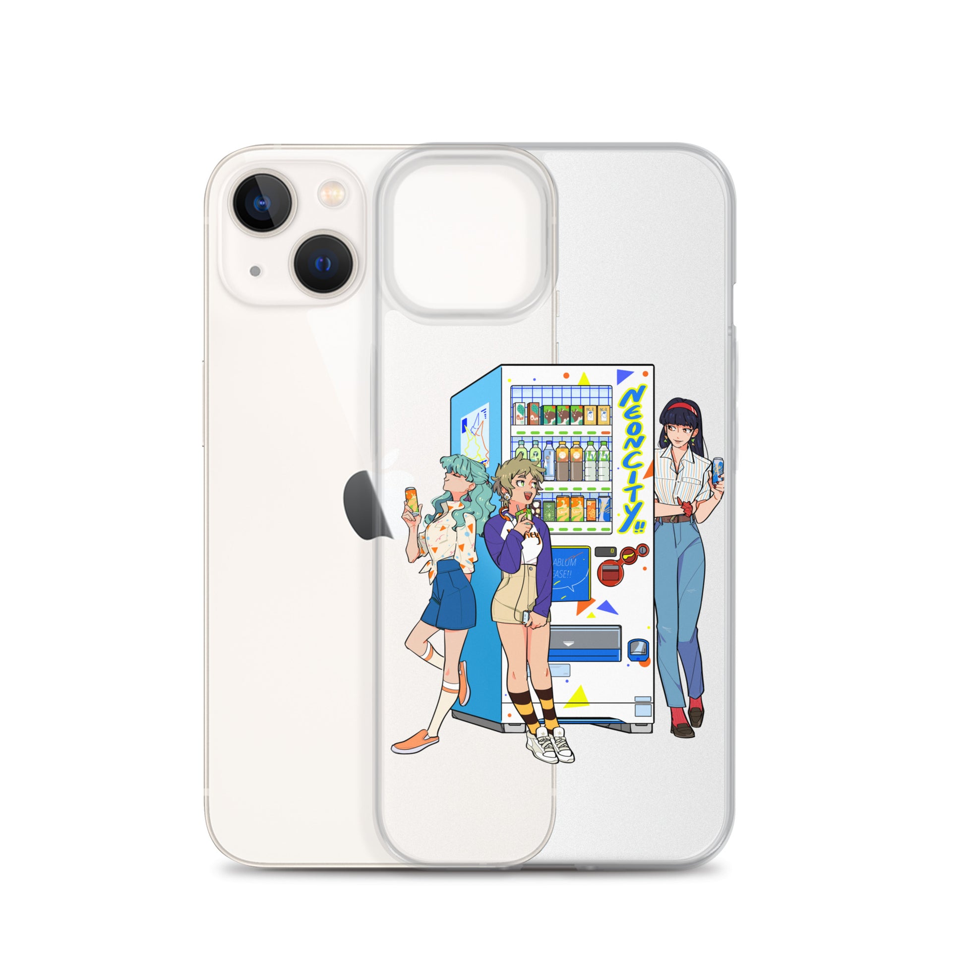 Neoncity Delights! iPhone® Clear Case - Neoncity Records