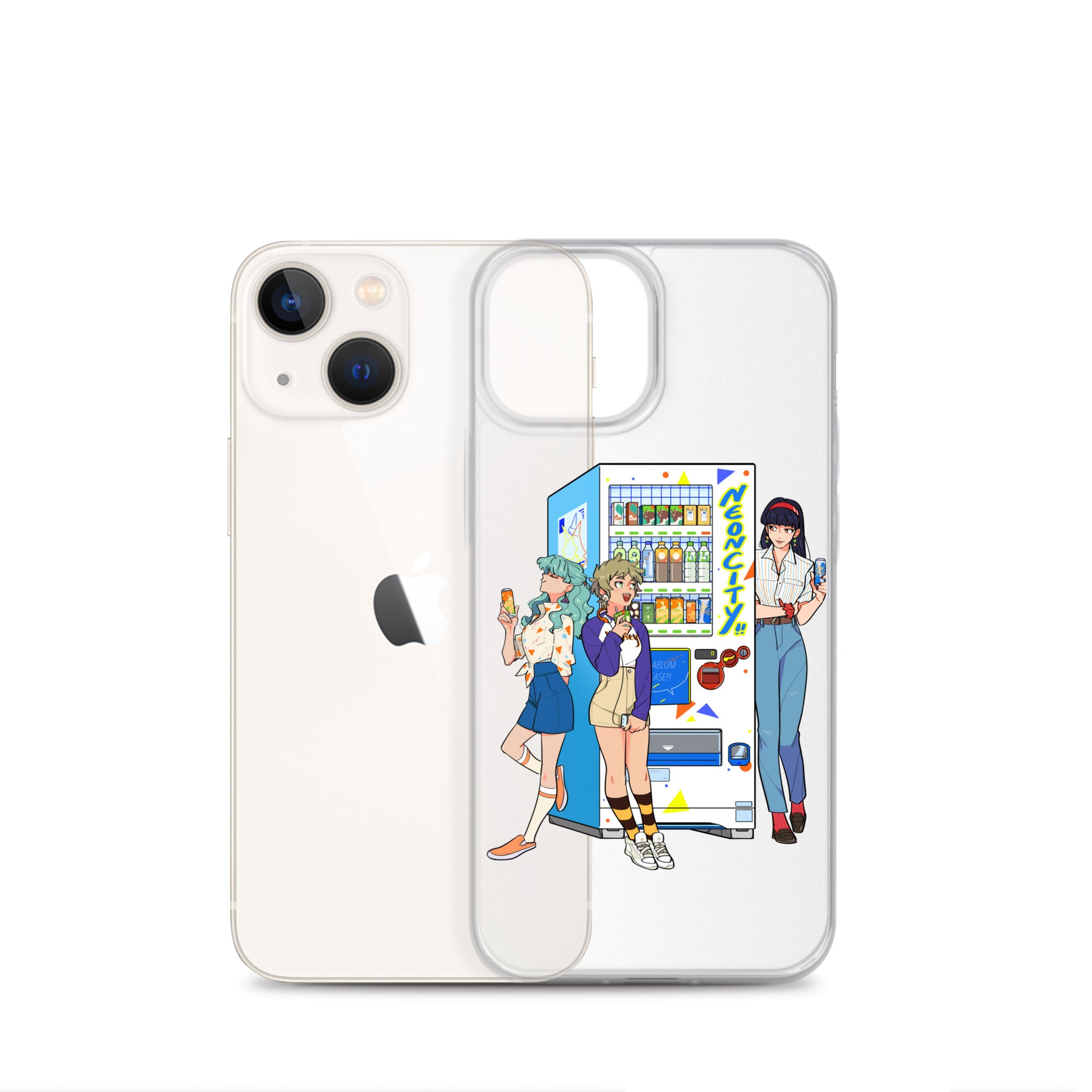 Neoncity Delights! iPhone® Clear Case - Neoncity Records