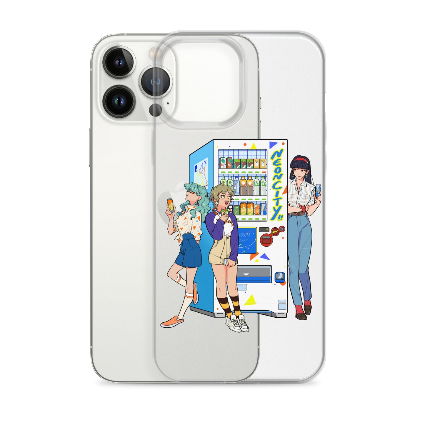 Neoncity Delights! iPhone® Clear Case - Neoncity Records