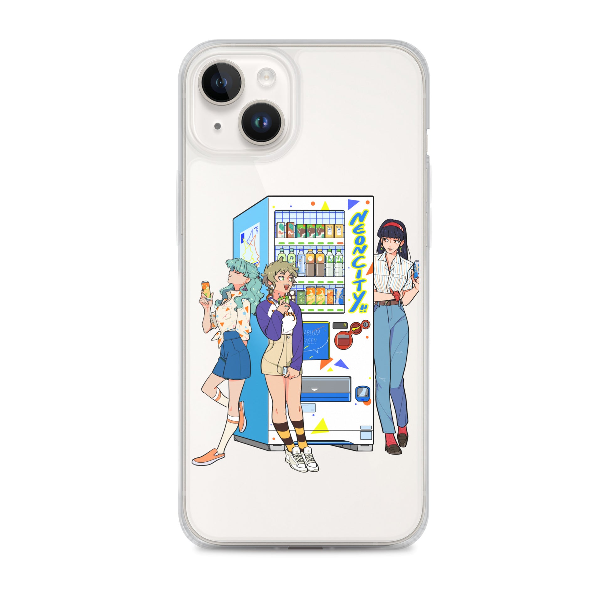 Neoncity Delights! iPhone® Clear Case - Neoncity Records