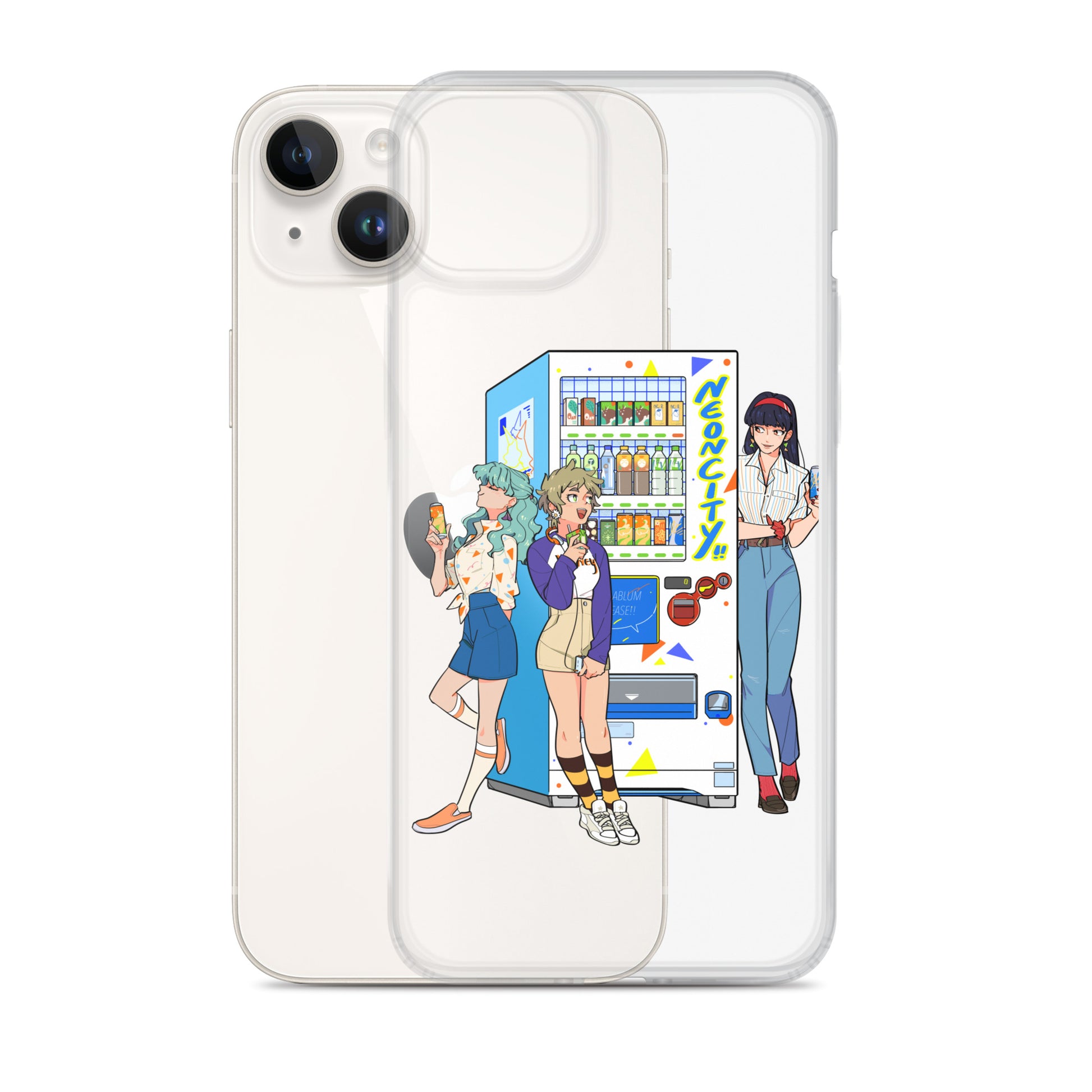 Neoncity Delights! iPhone® Clear Case - Neoncity Records