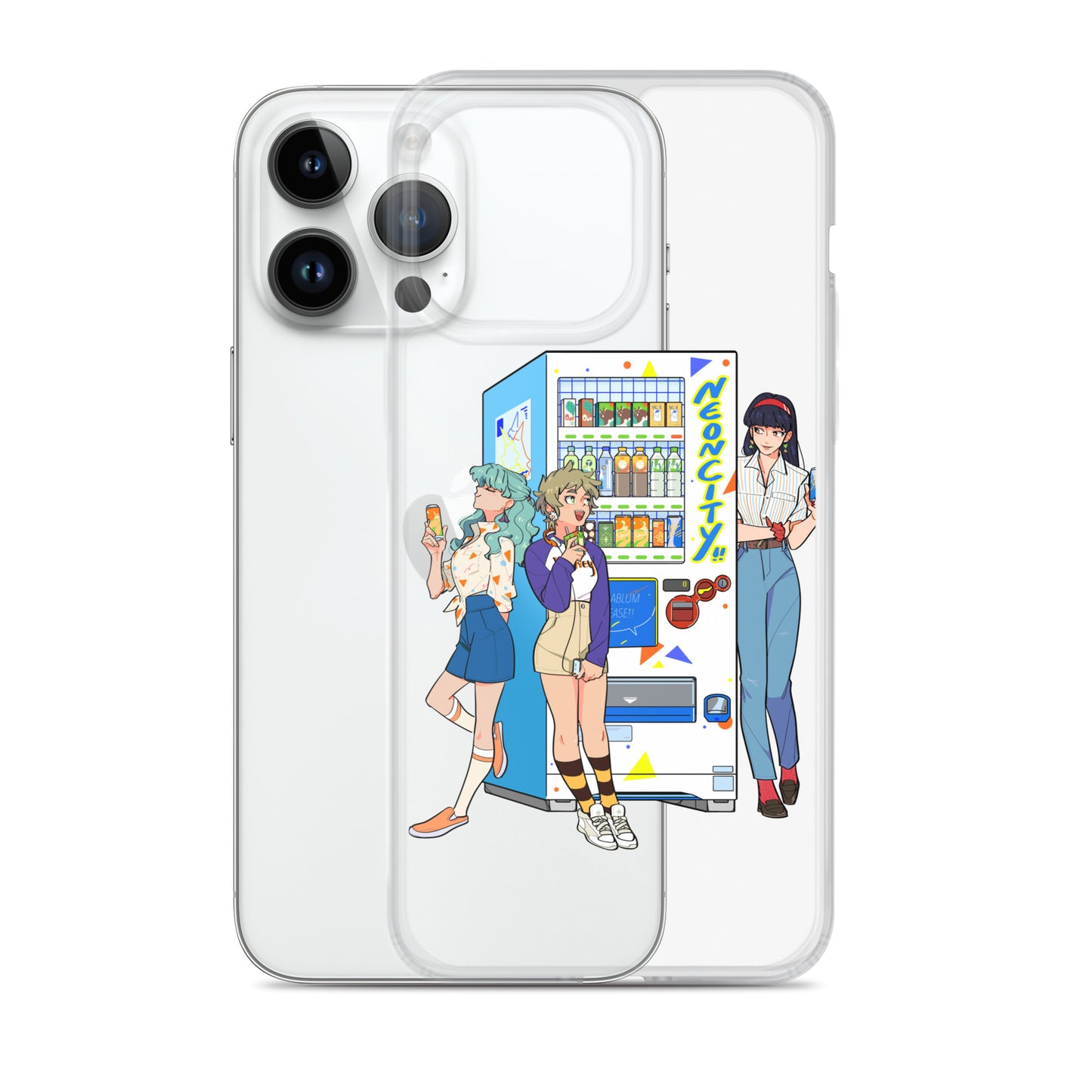 Neoncity Delights! iPhone® Clear Case - Neoncity Records