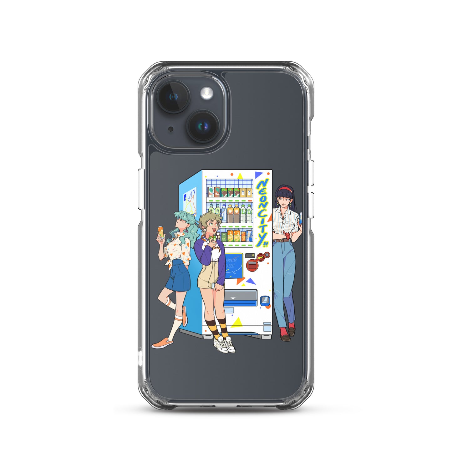 Neoncity Delights! iPhone® Clear Case - Neoncity Records