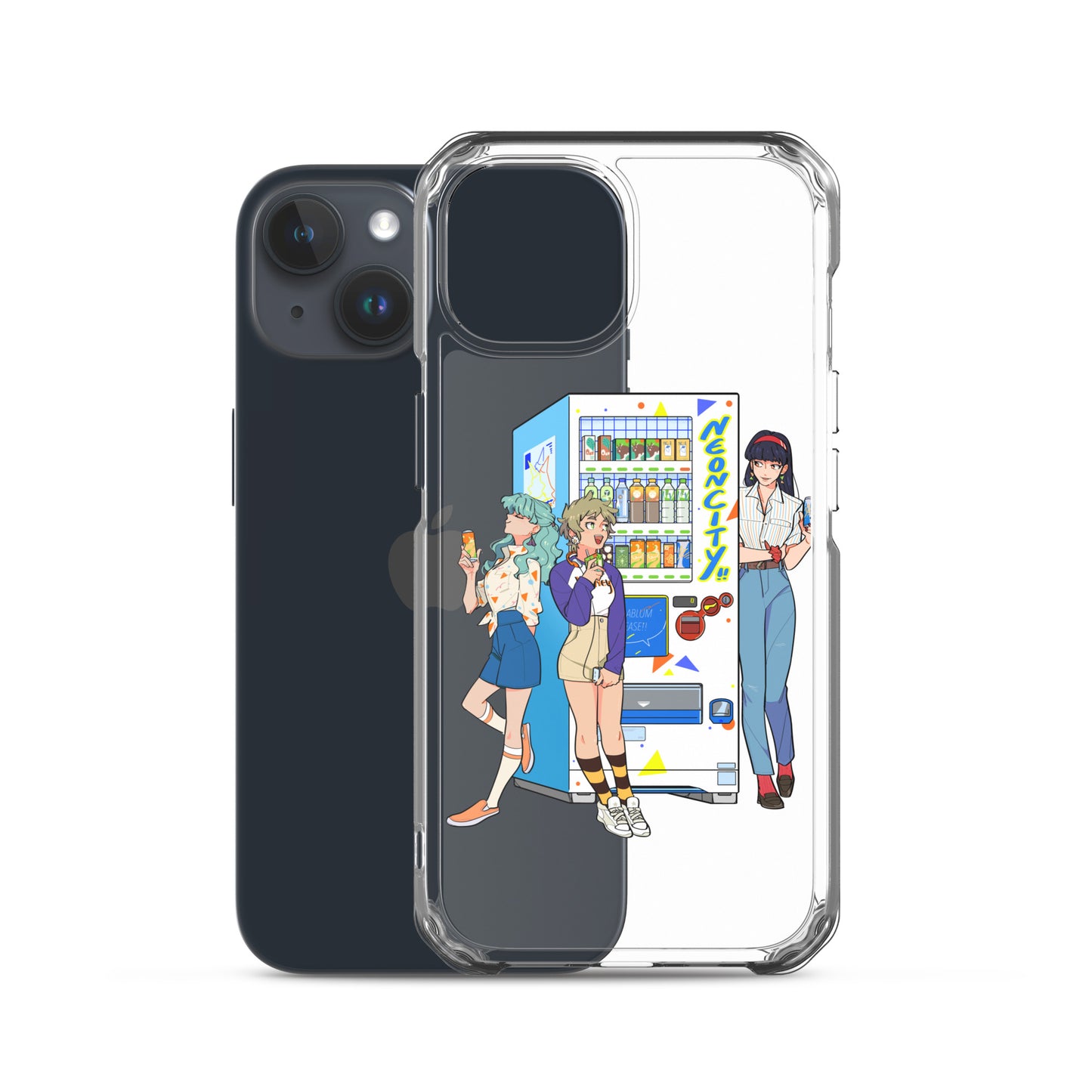 Neoncity Delights! iPhone® Clear Case - Neoncity Records