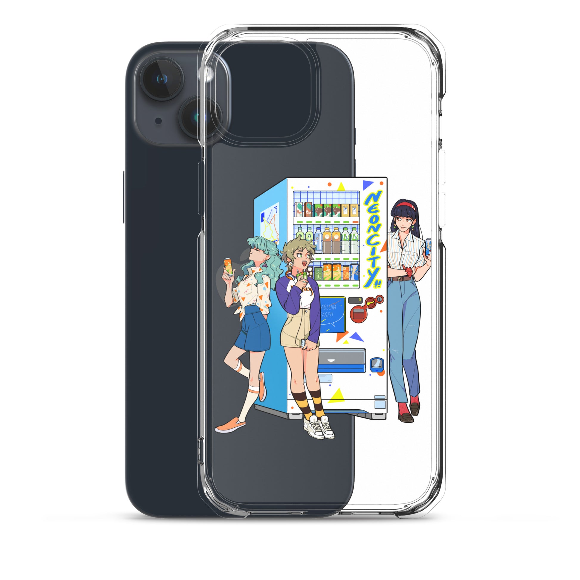 Neoncity Delights! iPhone® Clear Case - Neoncity Records