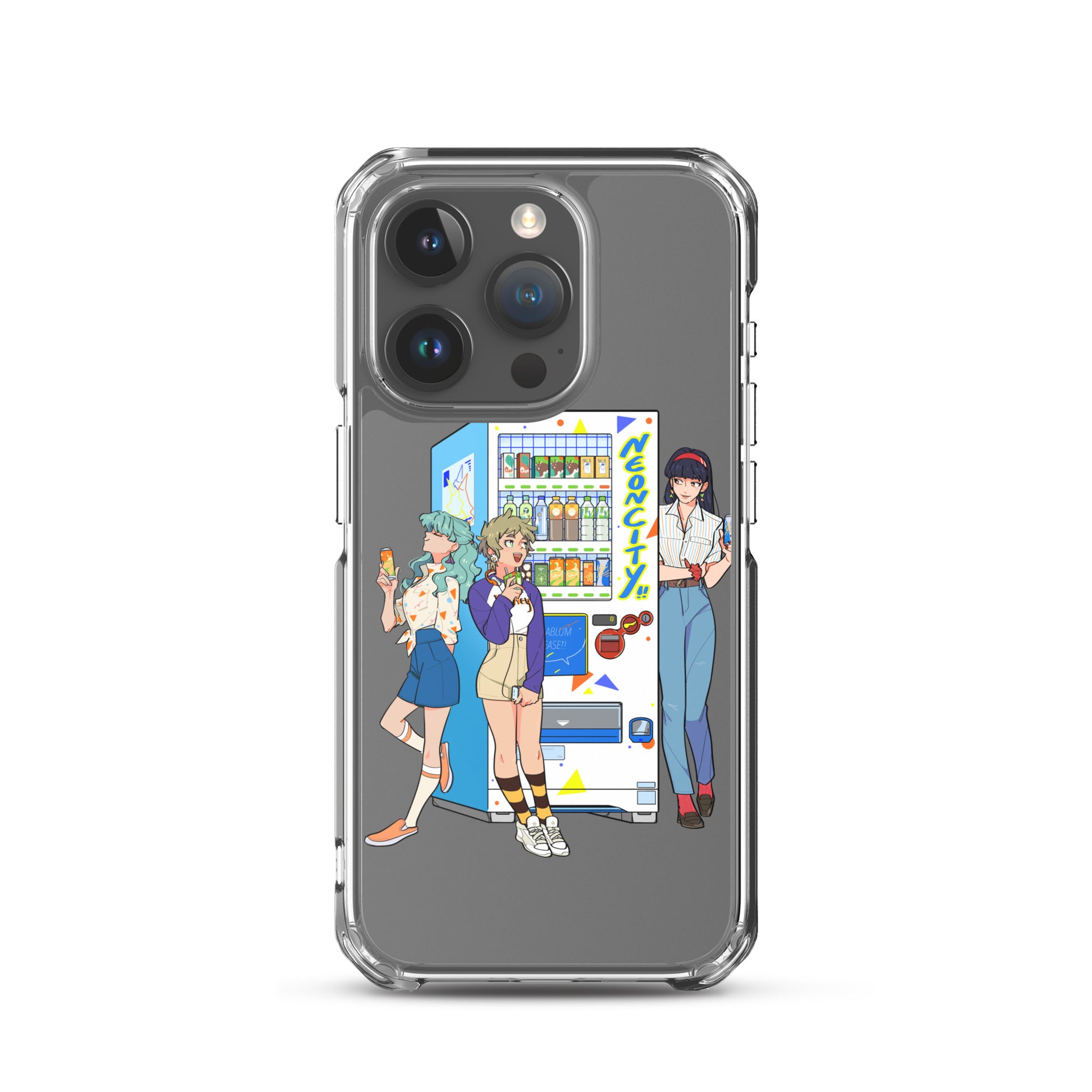 Neoncity Delights! iPhone® Clear Case - Neoncity Records