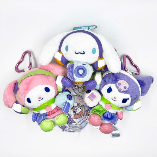 NCR x Sanrio Exclusive: Y2K Stage Plushes ( Cinnamoroll + Kuromi + My Melody)