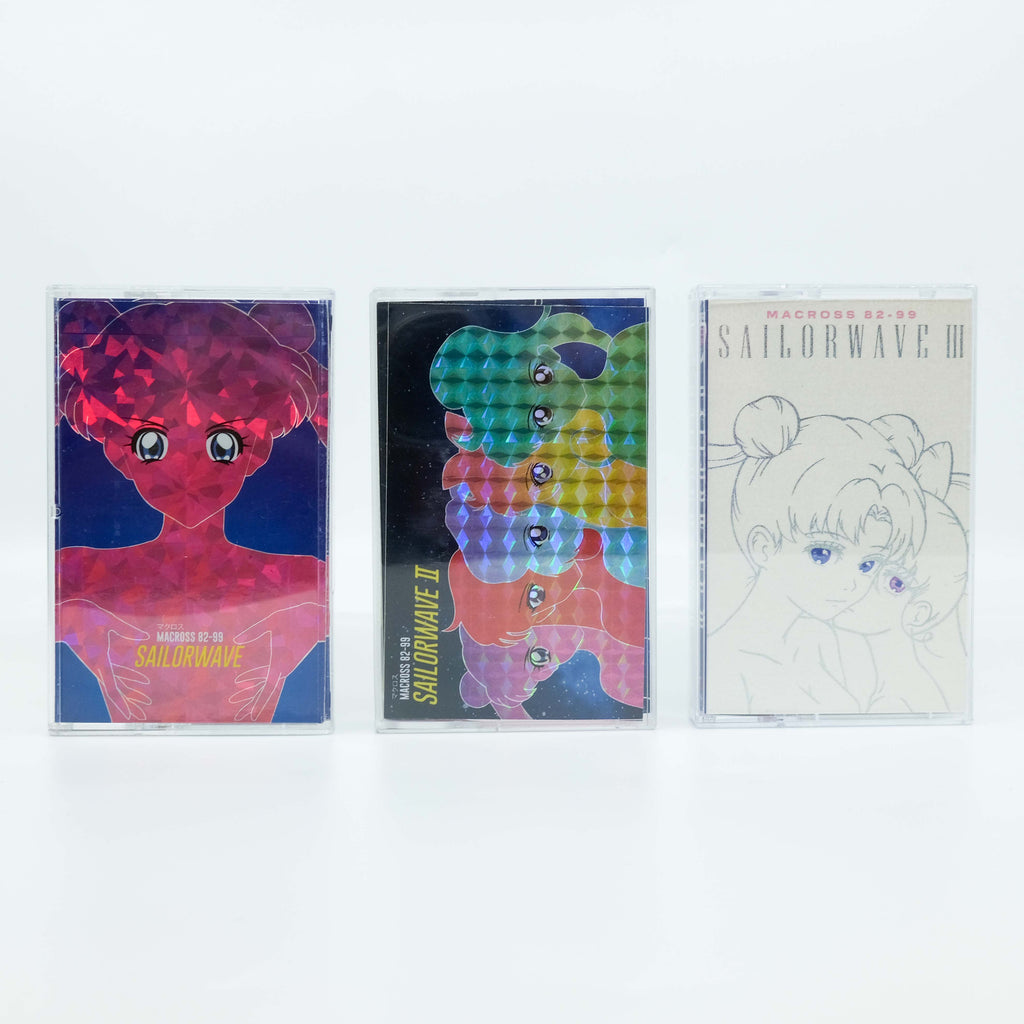 MACROSS 82-99 - SAILORWAVE I + II + III "TRILOGY COLLECTION" CASSETTE TAPE  BUNDLE - Neoncity Records