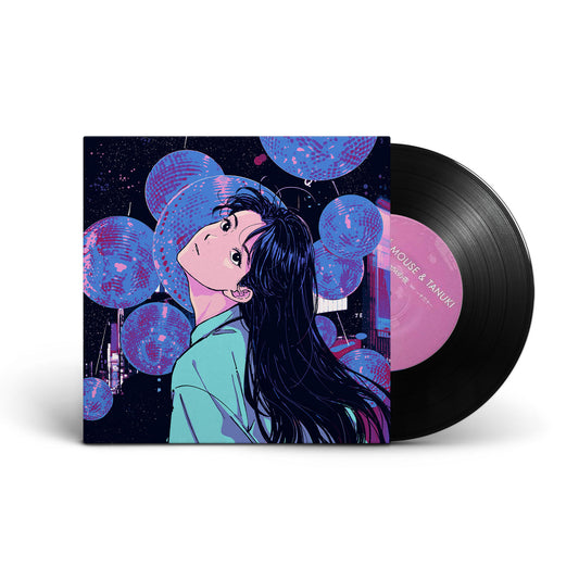 DÉ DÉ MOUSE & TANUKI - 'Neon Lightの夜 feat. 一十三十一' Limited Edition 7" Vinyl - Neoncity Records