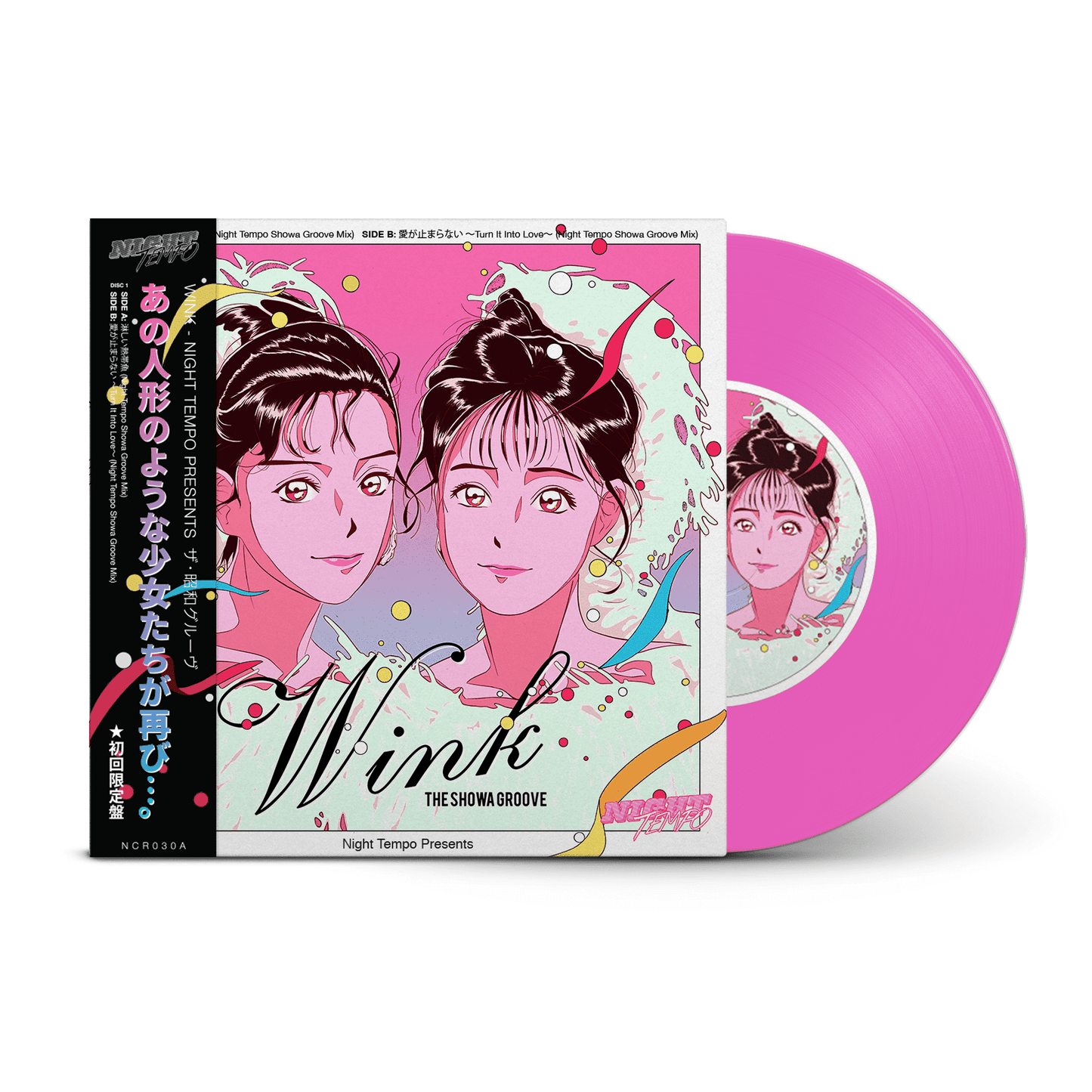 Wink - Night Tempo presents The Showa Groove EP1 Limited Edition 7" Vinyl (Pre-Order) - Neoncity Records